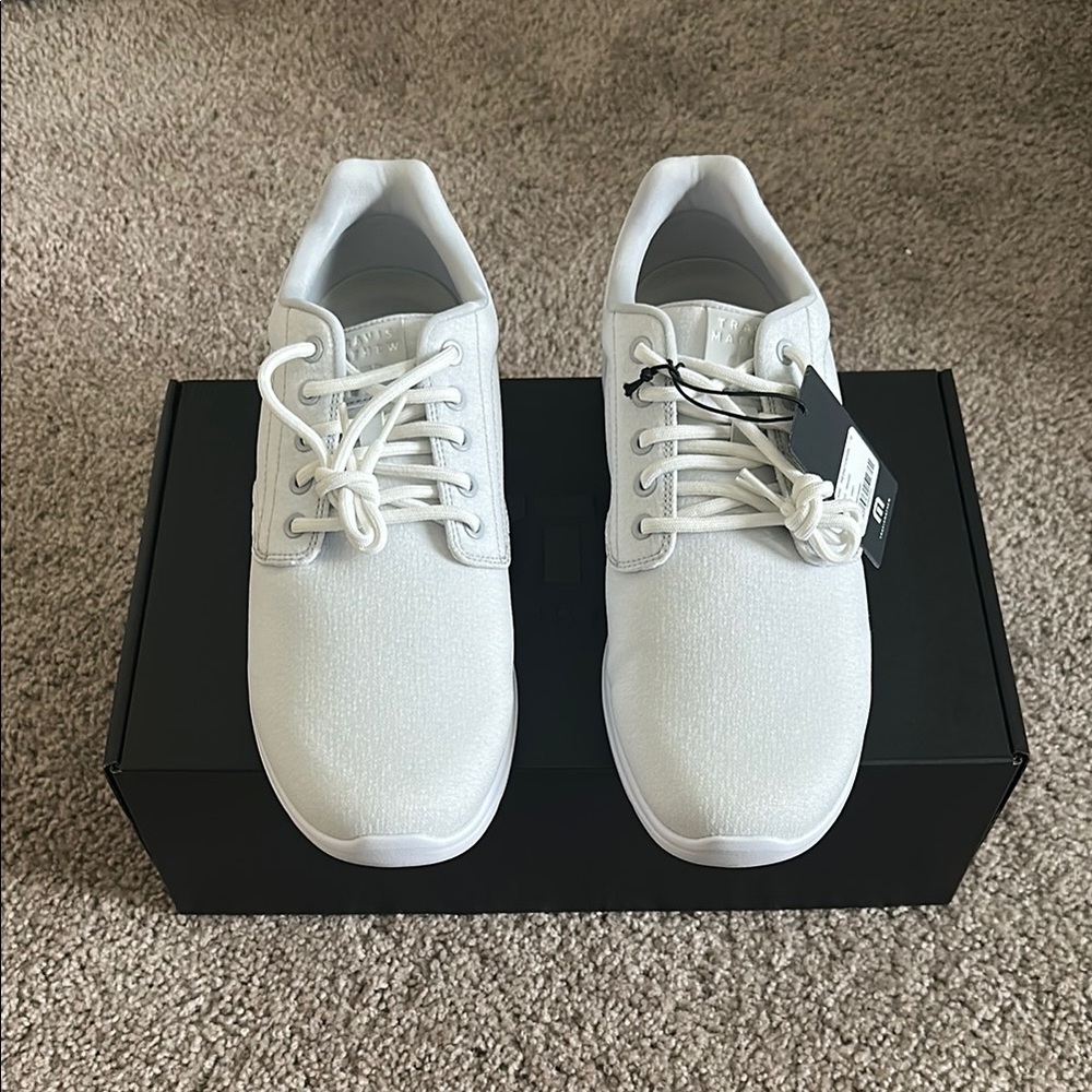 Travis Mathew Daily II Woven Sneakers - White